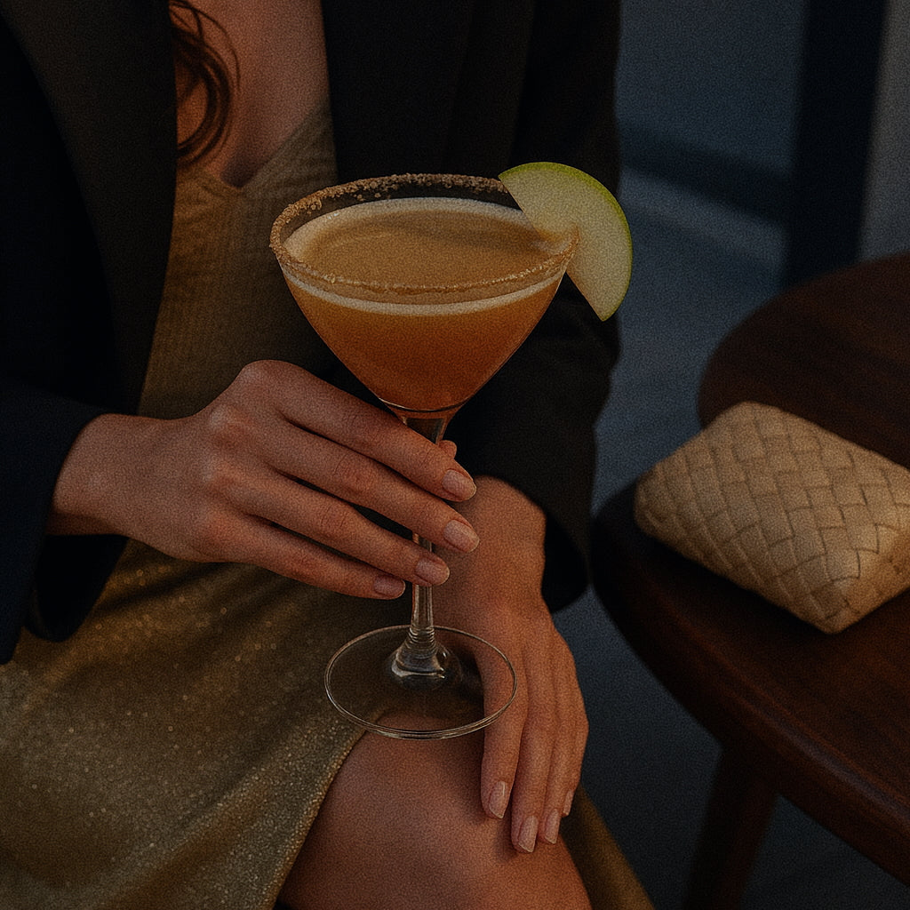 Unbooze the Caramel Apple Martini